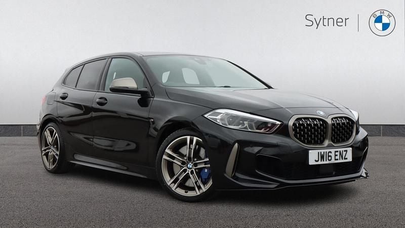 Used BMW M135 Comfort Edition 302 HP (222 kW) 2022 Black Hatchback