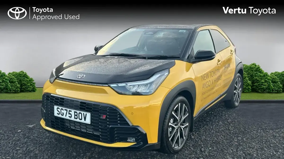 New Toyota Aygo X Sport 116 HP (85 kW) 2025 Yellow SUV