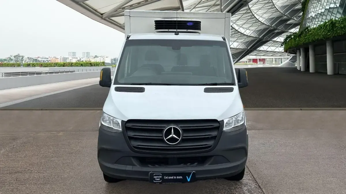 Begagnad Mercedes Sprinter 2019 Vit Van