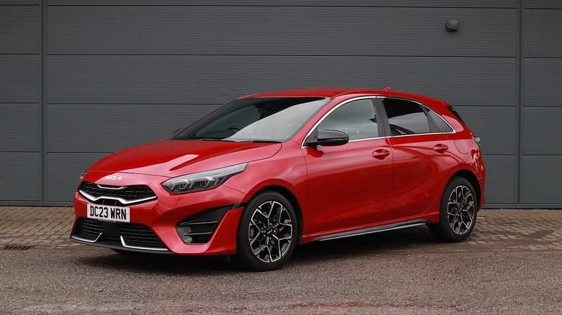 Used Kia Ceed GT-Line 158 HP (116 kW) 2023 Red Hatchback