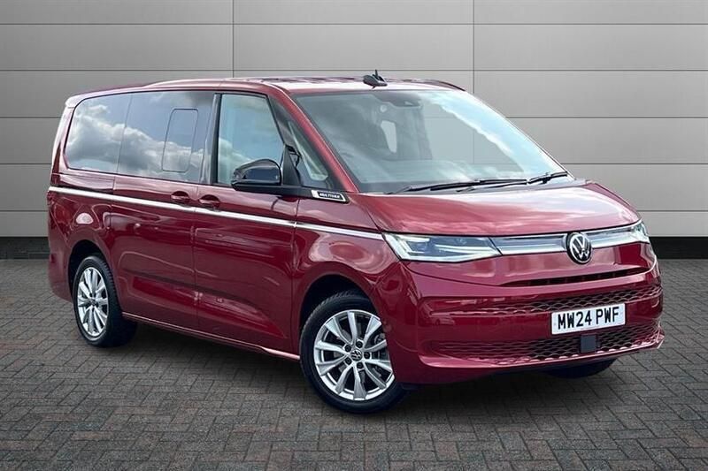Fortana red metallic Used 2024 VW Multivan Style Estate | £50,995 (Fair price) - Image 1/4