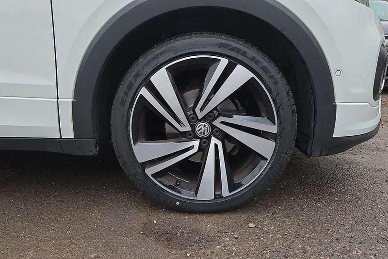 Used VW T-Cross R-line 113 HP (83 kW) 2020 White SUV