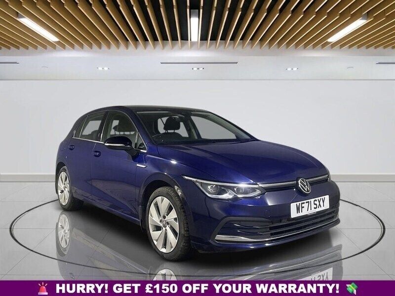 Blue Used 2021 VW Golf VIII Style Hatchback | £15,099 (Fair price) - Image 1/3