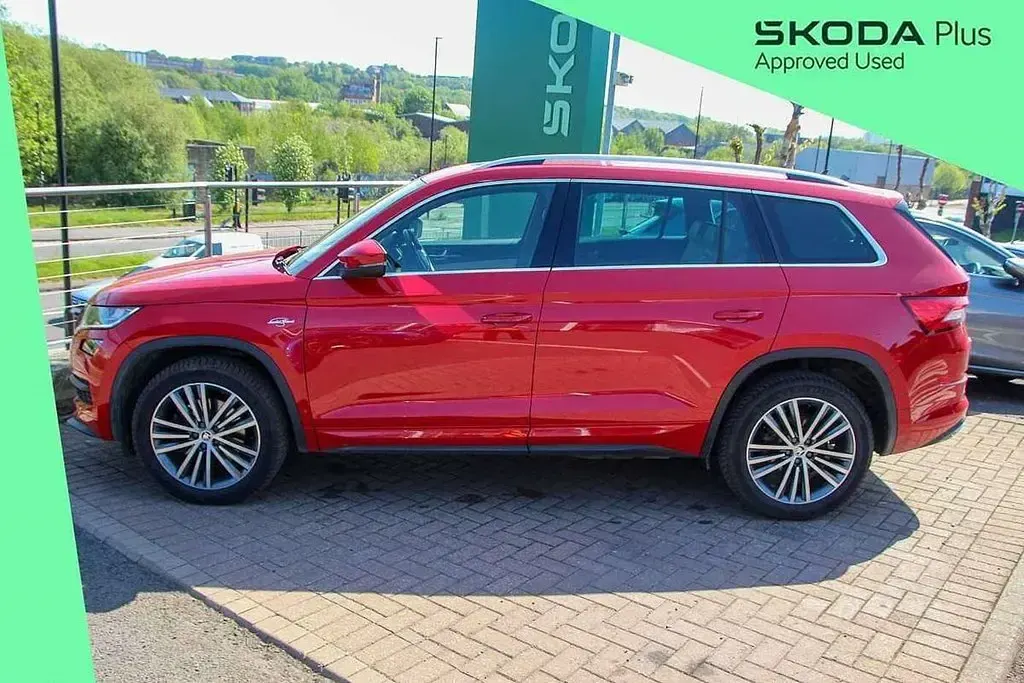 Used Skoda Kodiaq LAURIN & KLEMENT 187 HP (137 kW) 2020 Velvet red metallic SUV