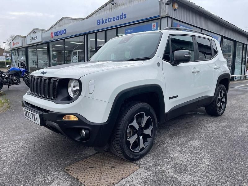 Used Jeep Renegade Trailhawk 2022 White SUV