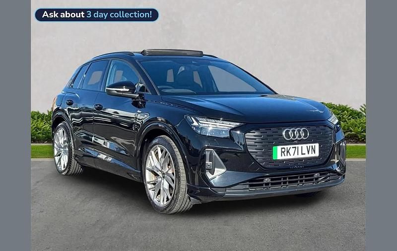 Used Audi Q4 e-tron Comfort 125 kW (170 HP) 2021 Black SUV