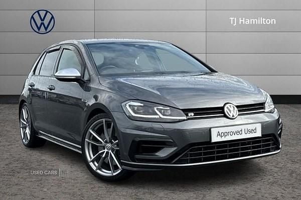 Grey Used 2020 VW Golf VII R Hatchback | £25,950 (Good price) - Image 1/4