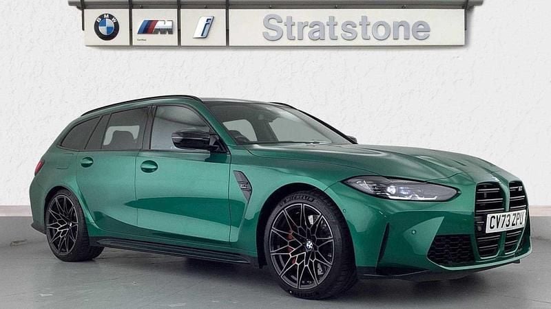Green Used 2023 BMW M3 Competition Edition Estate | £71,990 (Fair price) - Image 1/4