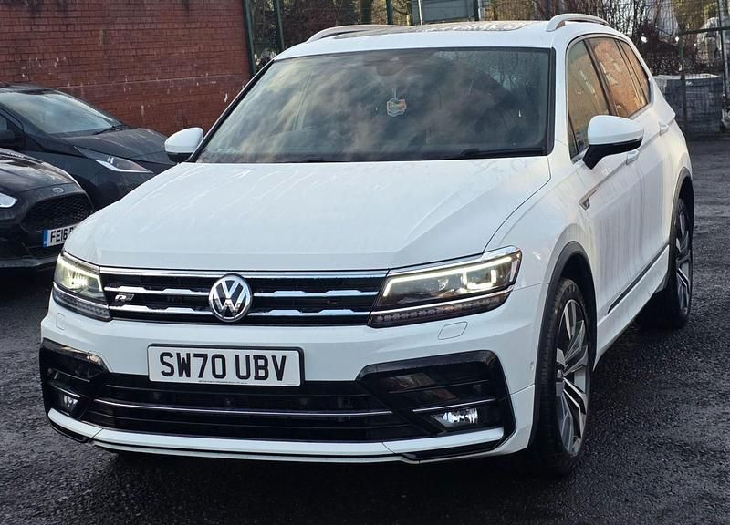 Used VW Tiguan Allspace R-line 190 HP (139 kW) 2020 White SUV