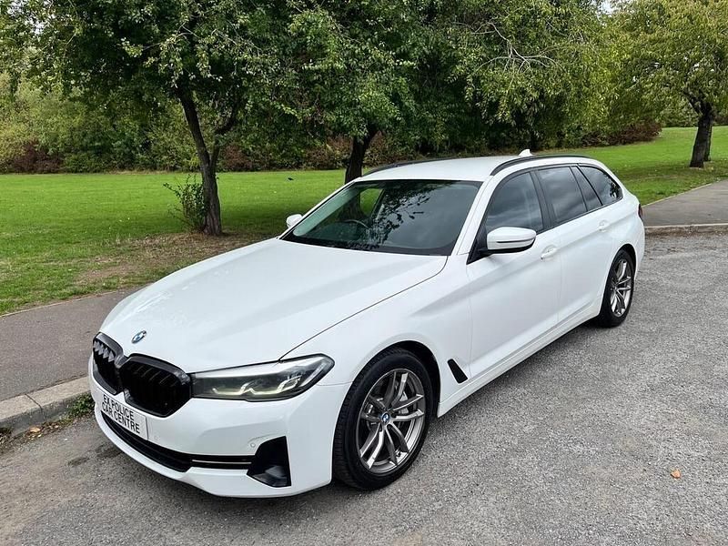 Used BMW 530 Comfort Edition 2021 White Estate