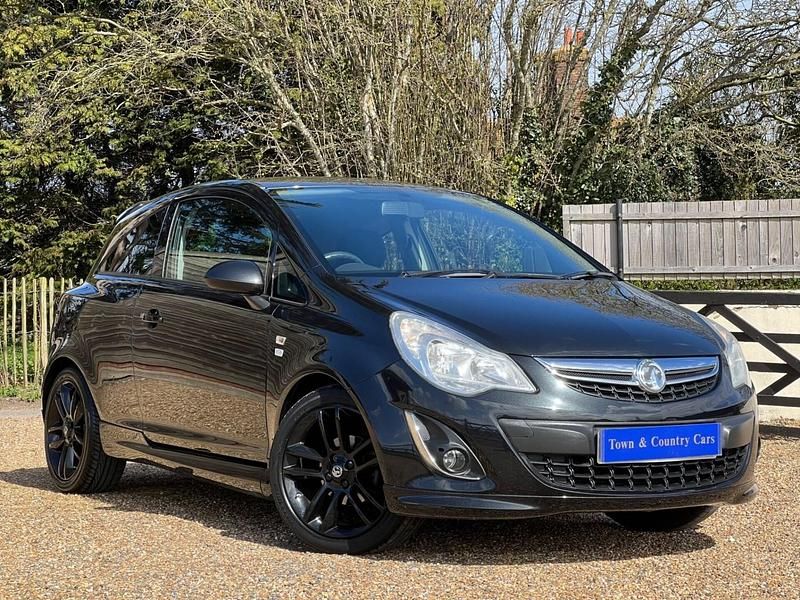 Used Vauxhall Corsa Edition 2012 Black Hatchback