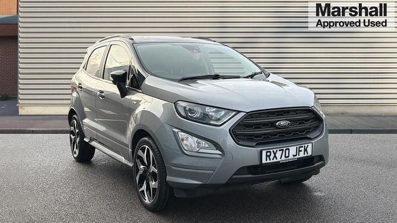 Used Ford Ecosport ST-Line 125 HP (91 kW) 2020 Silver SUV