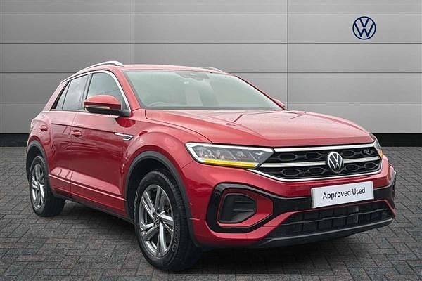 Red Used 2023 VW T-Roc R-line SUV | £25,750 (Fair price) - Image 1/4