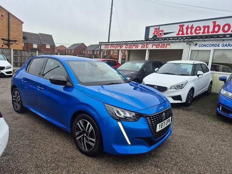 Used Peugeot 208 Allure Premium 2022 Blue Hatchback