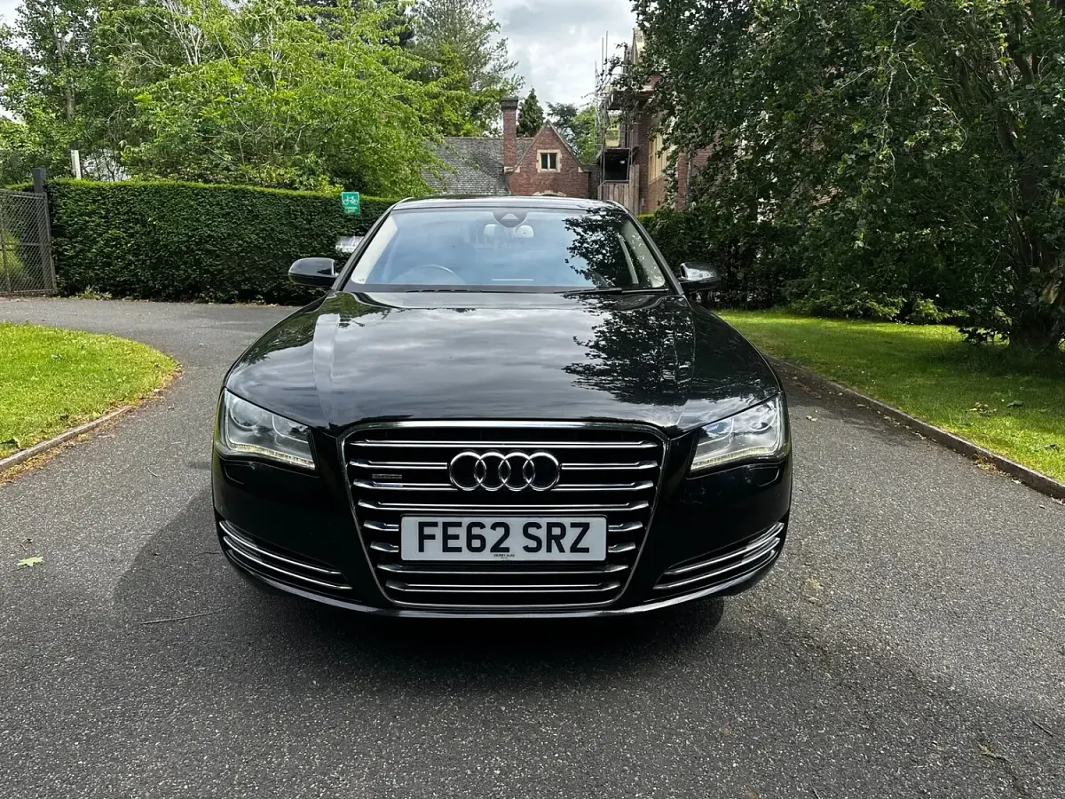 Used Audi A8 2012 Black Sedan