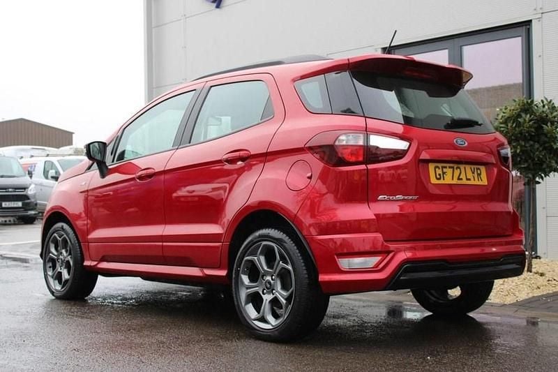 Used Ford Ecosport ST-Line 125 HP (91 kW) 2022 Red SUV