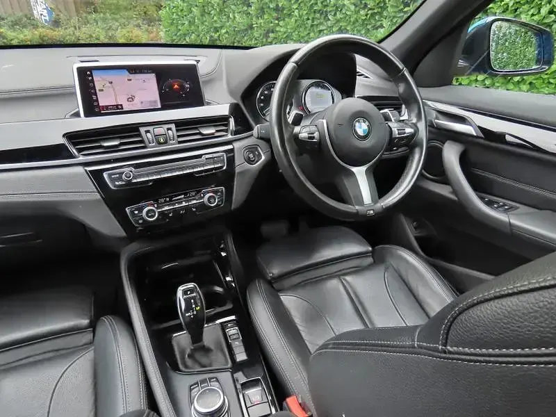 Used BMW X1 M Sport 192 HP (141 kW) 2019 Blue SUV