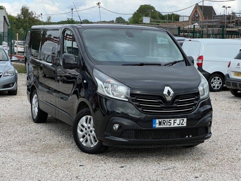 Black Used 2015 Renault Trafic Van | £5,995 (A bit pricey) - Image 1/4