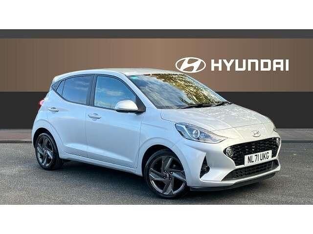 Silver Used 2021 Hyundai i10 Premium Hatchback | £11,905 (A bit pricey) - Image 1/4