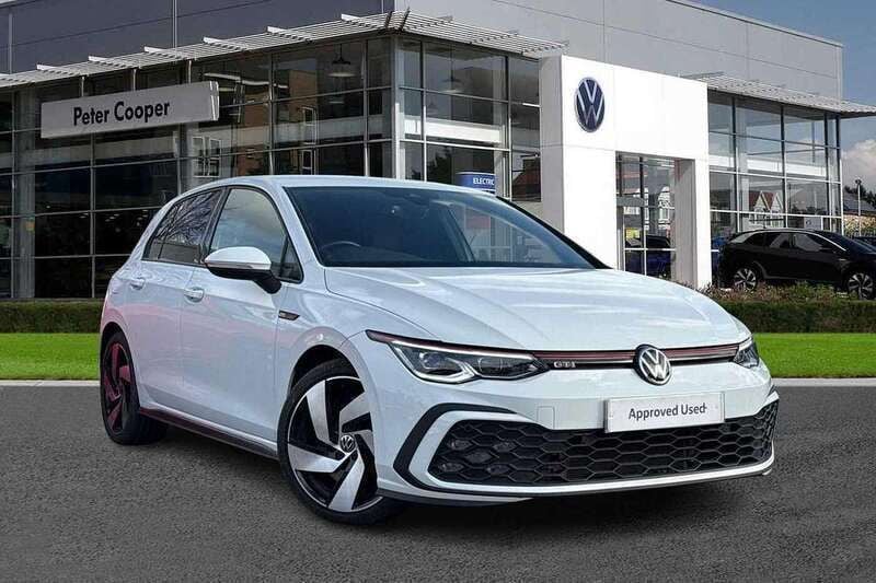 White Used 2021 VW Golf VIII GTI Hatchback | £23,299 (Fair price) - Image 1/4