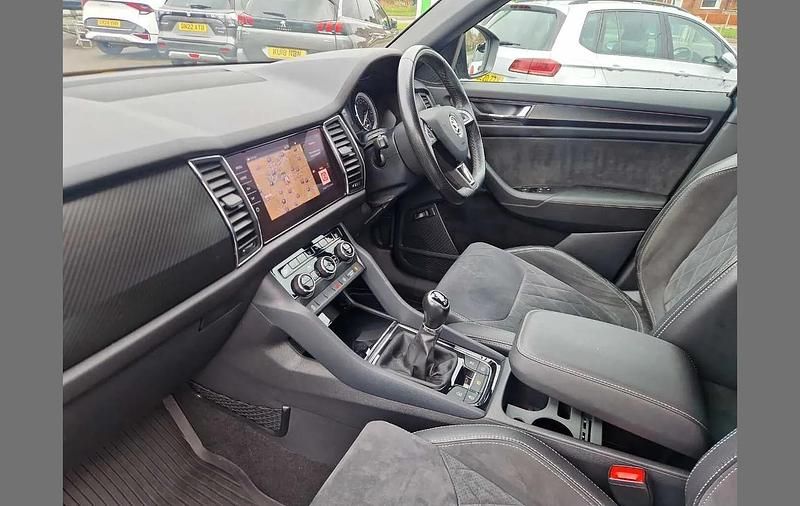 Used Skoda Kodiaq SportLine 147 HP (108 kW) 2019 Quartz grey metallic SUV