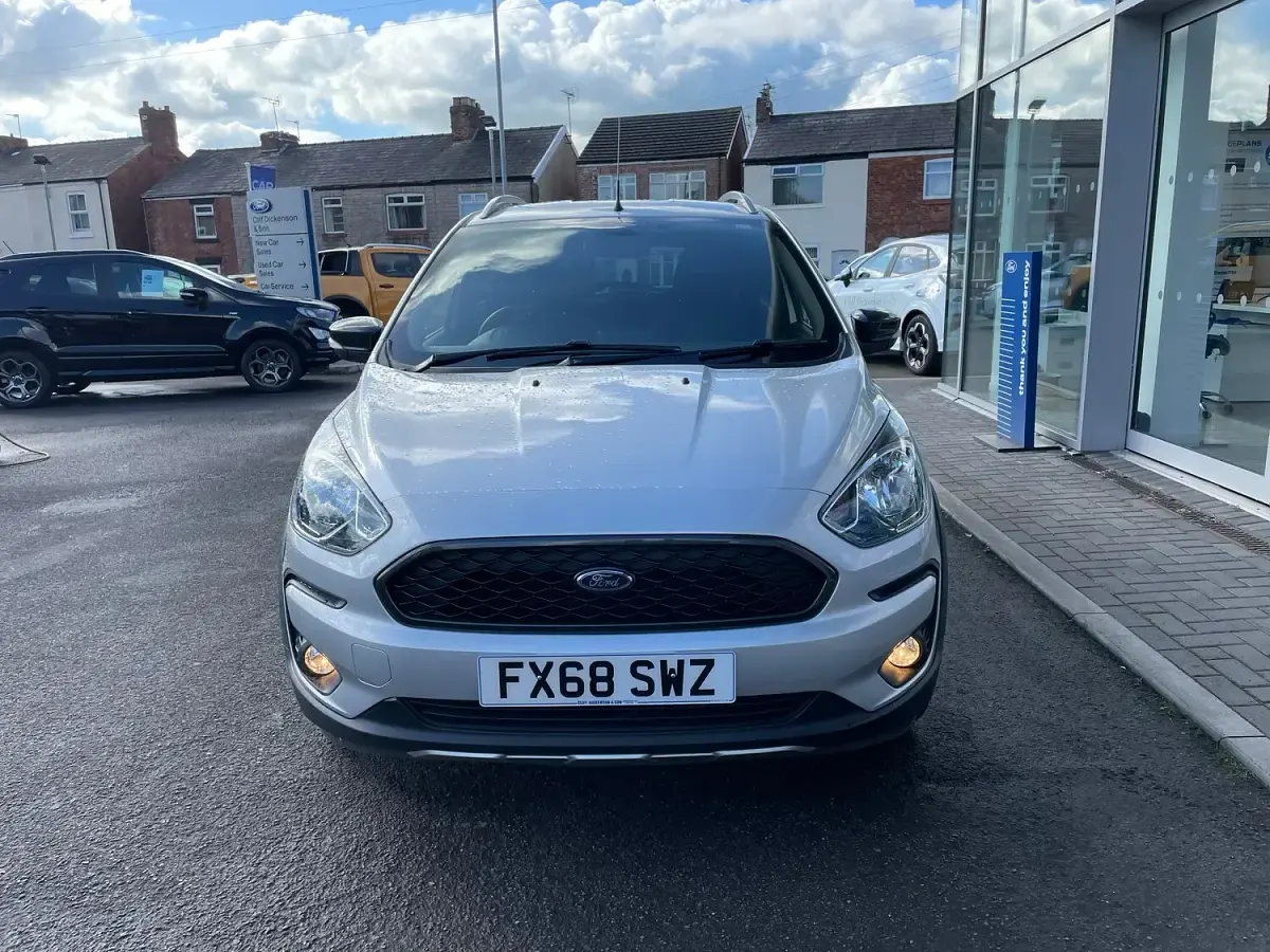 Used Ford Ka Plus Active 85 HP (62 kW) 2018 Silver Hatchback
