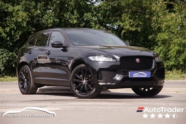 Black Used 2019 Jaguar F-Pace Chequered Flag SUV | £19,399 (Fair price) - Image 1/1