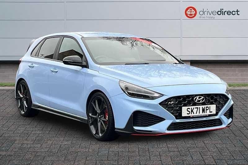 Blue Used 2021 Hyundai i30 N Performance Hatchback | £25,601 (Fair price) - Image 1/4