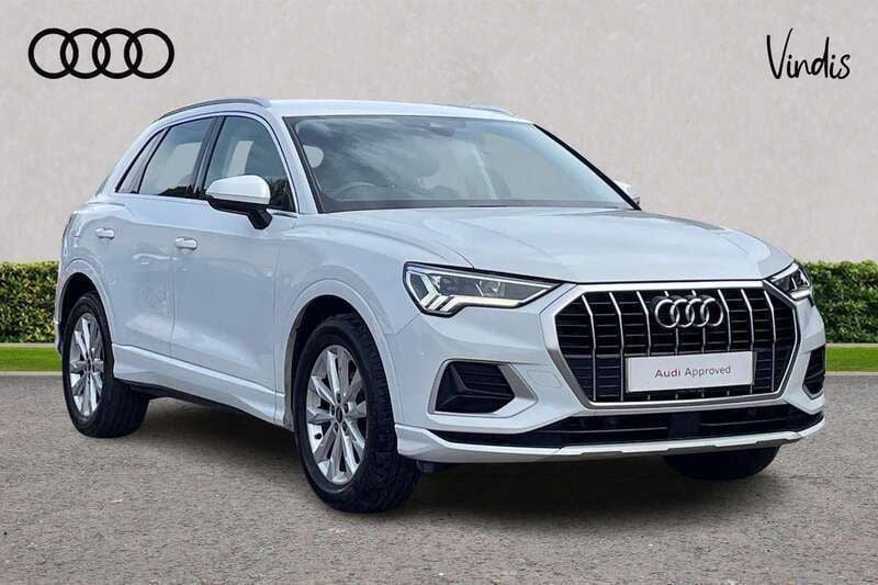 White Used 2022 Audi Q3 Sport SUV | £25,300 (Good price) - Image 1/2