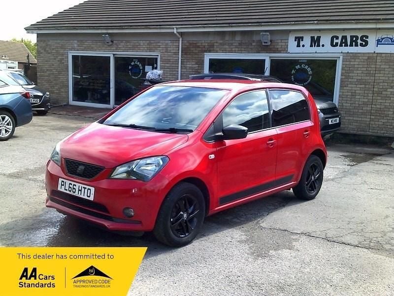 Red Used 2017 Seat Mii Design Hatchback | £4,395 (Fair price) - Image 1/4
