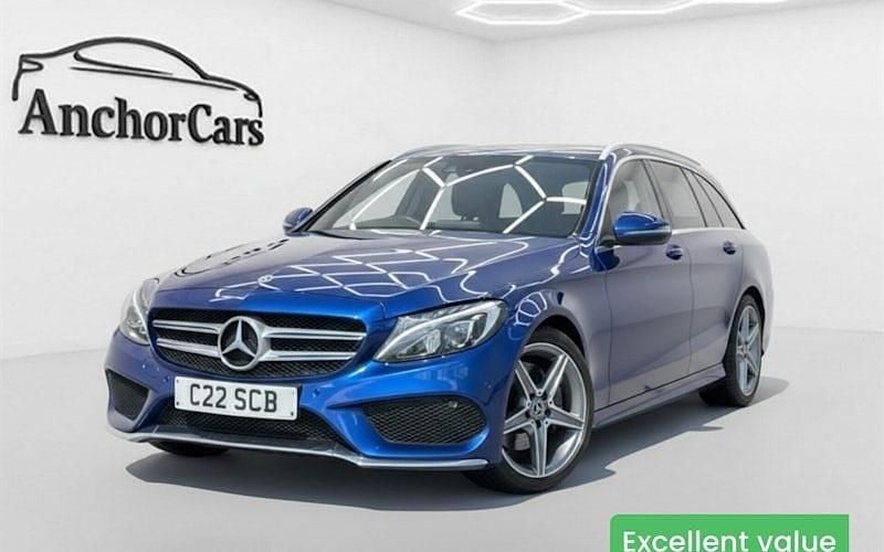 Usado Mercedes C220 AMG line 170 HP (125 kW) 2018 Carrinha