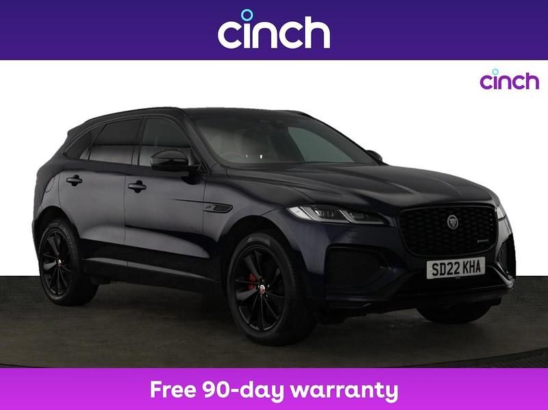 Blue Used 2022 Jaguar F-Pace R-Dynamic SUV | £30,049 (Fair price) - Image 1/3