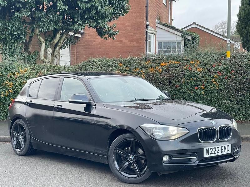 Black Used 2012 BMW 118 Sport Line Hatchback | £2,995 (Fair price) - Image 1/4