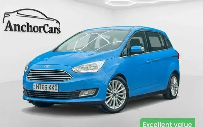 Used Ford Grand C-Max Titanium 125 HP (91 kW) 2019 MPV