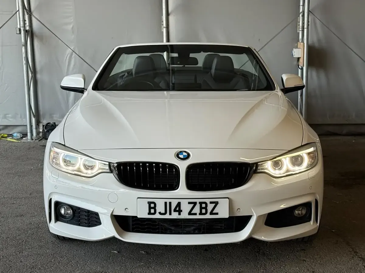 Used BMW 420 M Sport 2014 White Cabriolet