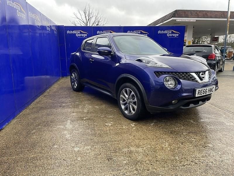 Used Nissan Juke Tekna 117 HP (86 kW) 2016 Blue SUV