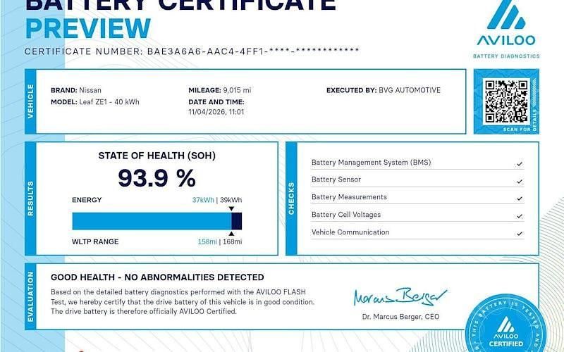 Used Nissan Leaf N-Connecta 110 kW (150 HP) 2025 Hatchback