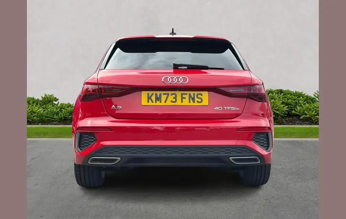 Used Audi A3 e-tron S-Line 200 HP (147 kW) 2023 Red Hatchback