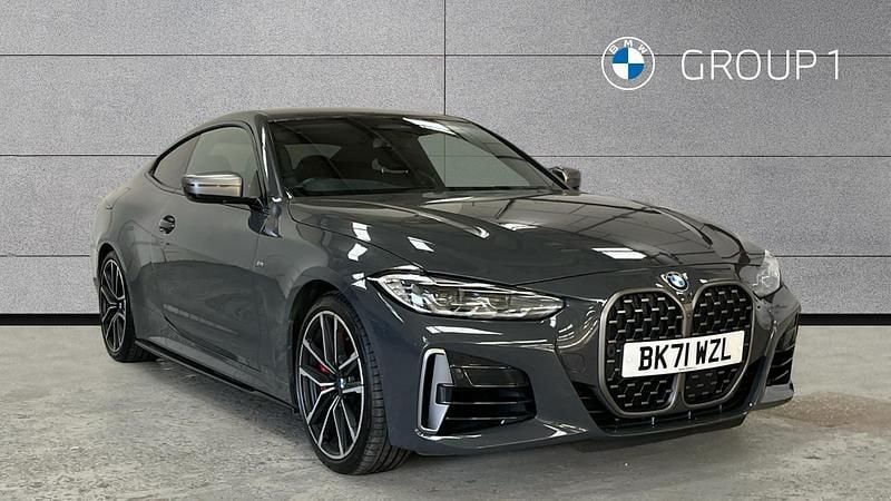 Grey Used 2021 BMW M440 Comfort Edition Sedan | £36,990 (Fair price) - Image 1/4