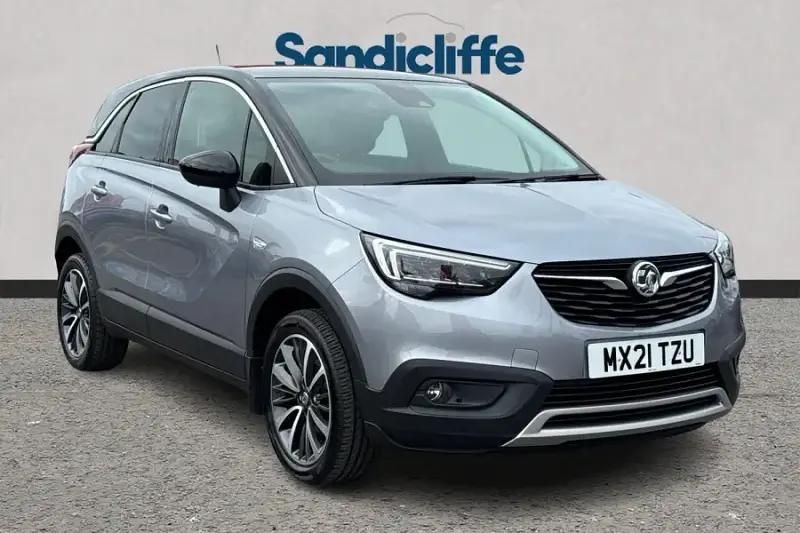 Grey Used 2021 Vauxhall Crossland X Elite SUV | £11,220 (Good price) - Image 1/4