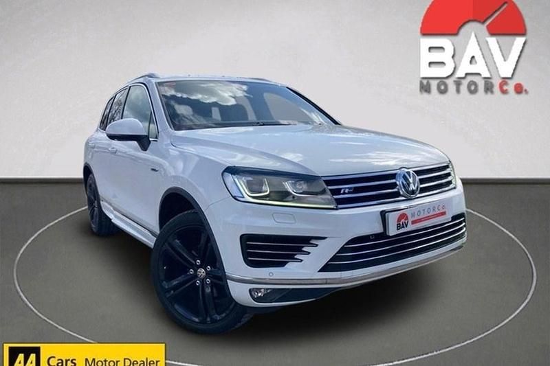 Used VW Touareg R-line 262 HP (192 kW) 2016 White SUV