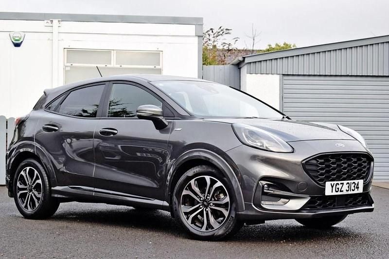 Usado Ford Puma ST-Line 125 HP (91 kW) 2022 Cinzento Citadino