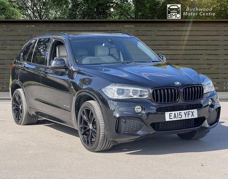 Black Used 2015 BMW X5 M Sport SUV | £19,495 (Fair price) - Image 1/4