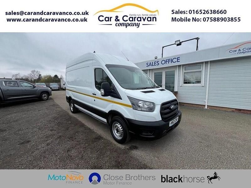 Used Ford Transit 170 HP (125 kW) 2021 White Van