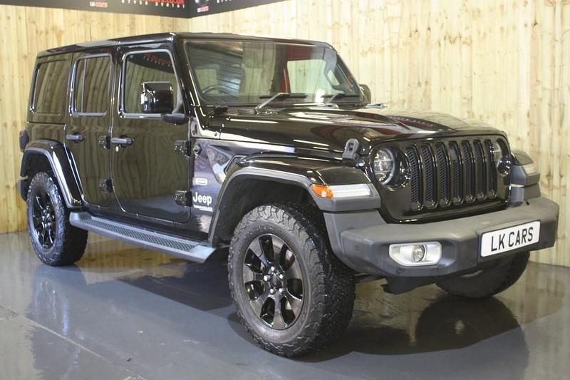 Black Used 2019 Jeep Wrangler Overland SUV | £30,995 (A bit pricey) - Image 1/4
