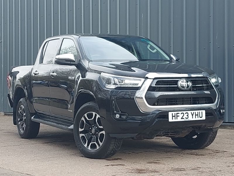 Black Used 2023 Toyota HiLux Pickup | £29,998 (Super price) - Image 1/4