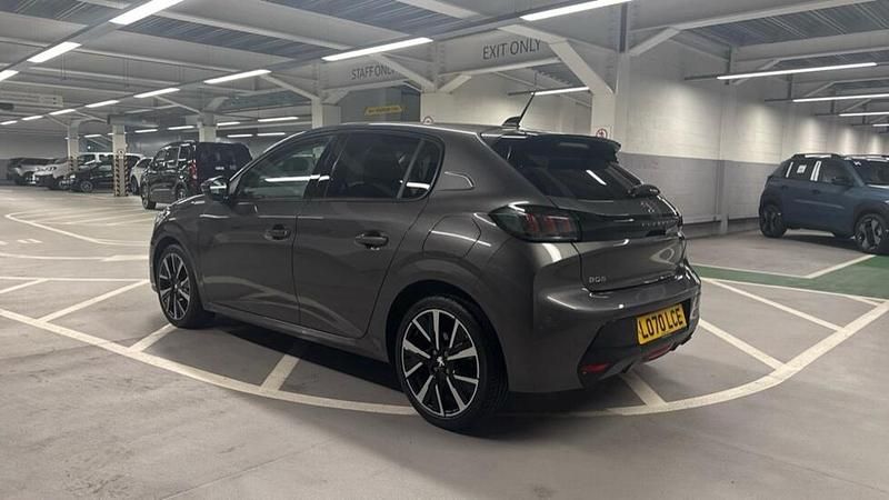 Used Peugeot 208 Allure Premium 99 HP (72 kW) 2020 Grey Hatchback