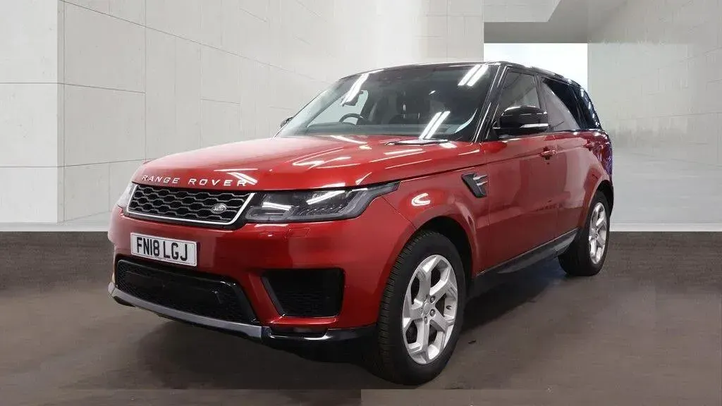 Used Land Rover Range Rover Sport HSE 240 HP (176 kW) 2018 Red SUV