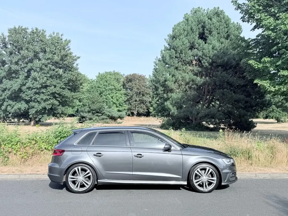 Used Audi A3 S-Line 2015 Grey Hatchback