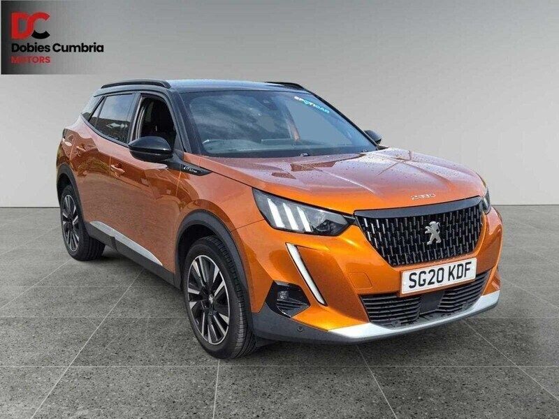 Orange Used 2020 Peugeot 2008 GT-line SUV | £12,950 (A bit pricey) - Image 1/4